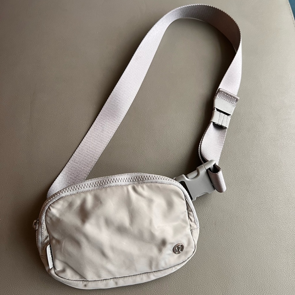 Lululemon Grey Belt Bag